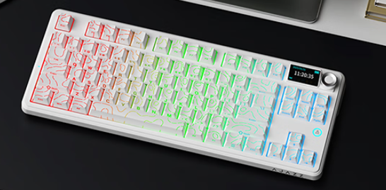 黑爵MK87無線三模87鍵機械鍵盤,等你來玩!